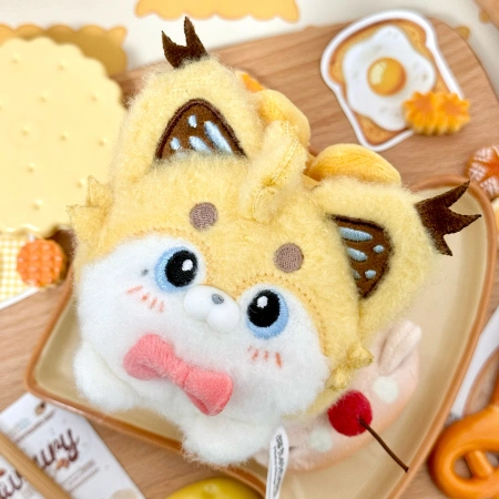 Cat Ball's original fantasy creature from Fantasy Island - Timo Plush butterfly Kitten Fluffy Ball, about 10cm animal body cotton plush doll ML10-04 Cat Ball's original fantasy creature from Fantasy Island - Timo Plush butterfly Kitten Fluffy Ball, about 10cm animal body cotton plush doll ML10-04